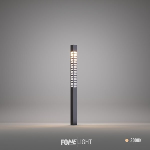 Vilorita Lighting Pole Plexi Dekorative Aluminium LED-Mastleuchte für den Außenbereich