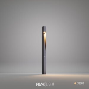 Luzerra Stâlp de Iluminat Decorativ, din Aluminiu, LED-uri de Iluminat în aer liber