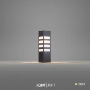 Vilorita Post / Gard Lumina Plexi-Corp Din Aluminiu