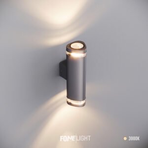 Gala Duo Tranșee De Perete De Sticlă Plexi De Aluminiu Două-Mod De Perete În Aer Liber Lumina