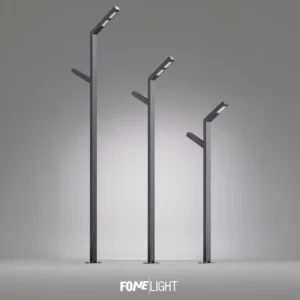 Dualina LED Street Light Pole for Street & Landscape Lighting