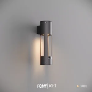 Curvex Outdoor LED Wall Light for Facade & Garden Lighting