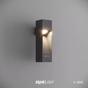Luzerra Aluminum Outdoor LED Wall Sconce for Facade Lighting