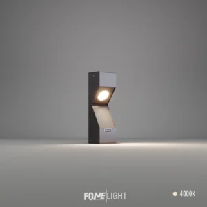 Bahçe yolu ve peyzaj aydınlatması için Dualluz LED Bollard sonrası ışık